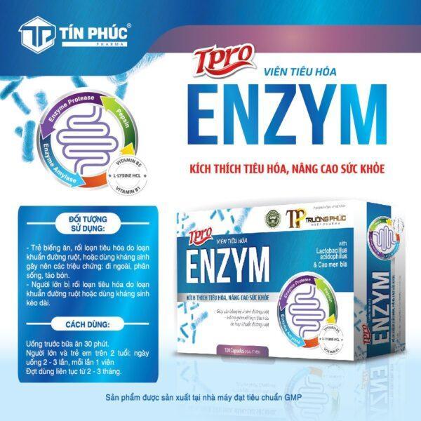 Thuốc hỗ trợ tiêu hóa enzym