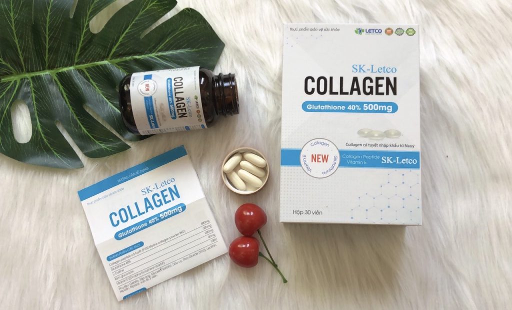 Viên collagen SK Letco-Collagen Cá Tuyết